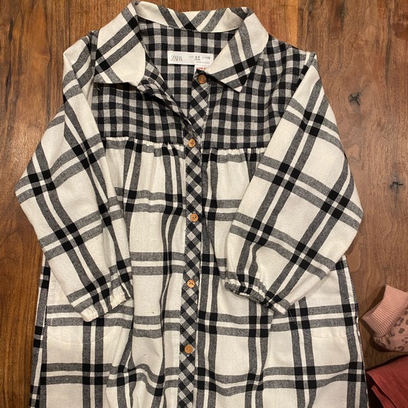 Plaid Zara dress-worn once - Picture 1 of 6